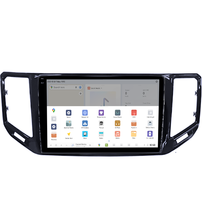 Navigatie VW Atlas 2017+ DUDU3, 4GB RAM 64GB ROM, Octacore, Platforma 8581, Android, Display QLED 9", DSP, Carplay&AndroidAuto [2]
