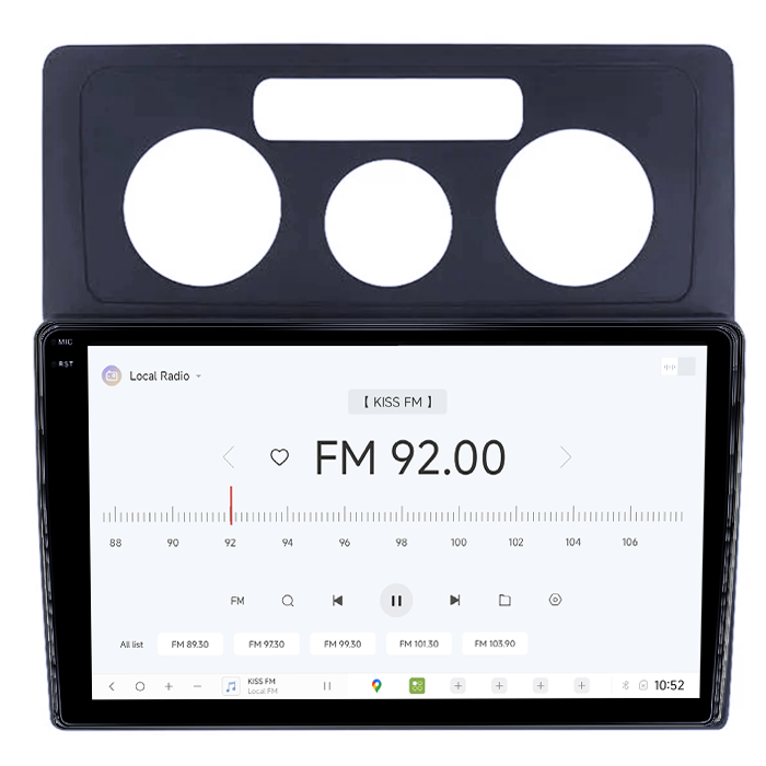 Navigatie VW Caddy 3 2004-2014 DUDU3, 4GB RAM 64GB ROM, Octacore, Platforma 8581, Android, Display QLED 9", DSP, Carplay&AndroidAuto [3]