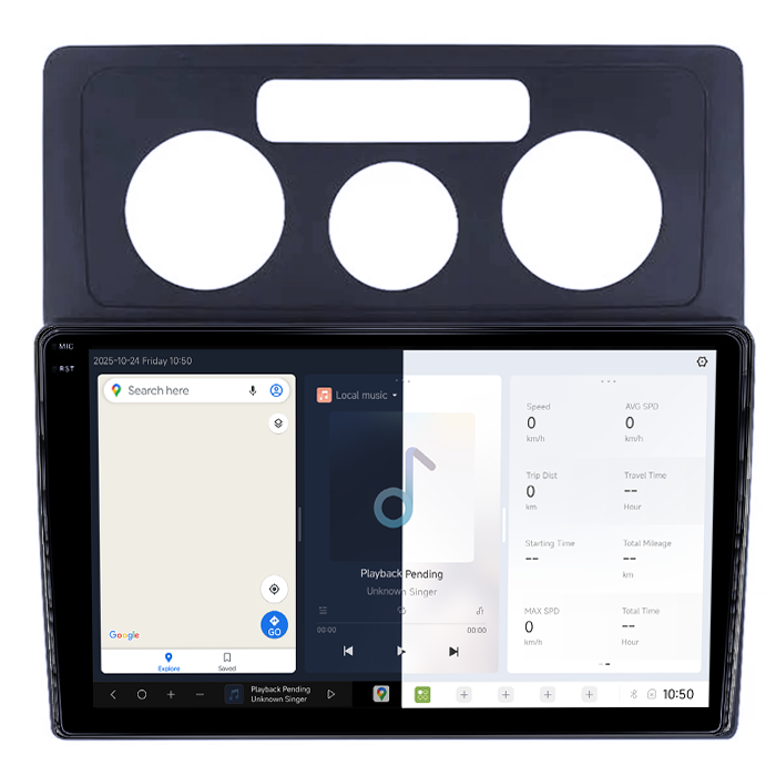 Navigatie VW Caddy 3 2004-2014 DUDU3, 4GB RAM 64GB ROM, Octacore, Platforma 8581, Android, Display QLED 9", DSP, Carplay&AndroidAuto [5]