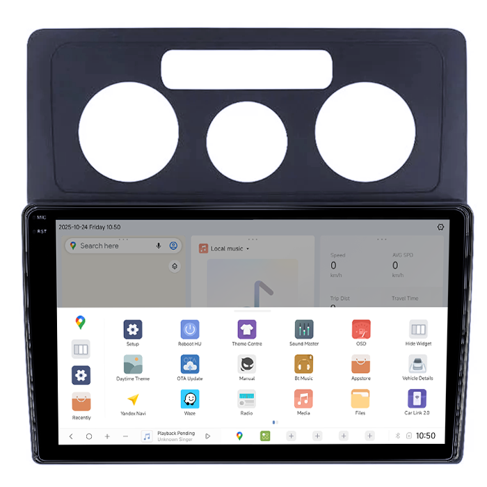 Navigatie VW Caddy 3 2004-2014 DUDU3, 4GB RAM 64GB ROM, Octacore, Platforma 8581, Android, Display QLED 9", DSP, Carplay&AndroidAuto [2]