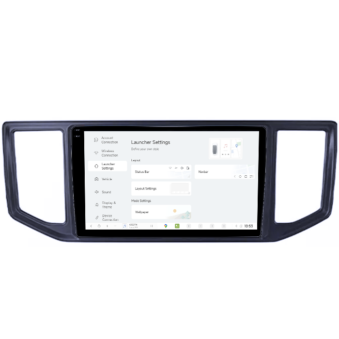 Navigatie Dedicata VW Crafter 2017-2021 DUDU3, 4GB RAM 64GB ROM, Octacore, Platforma 8581, Android, Display QLED 9", DSP, Carplay&AndroidAuto [5]