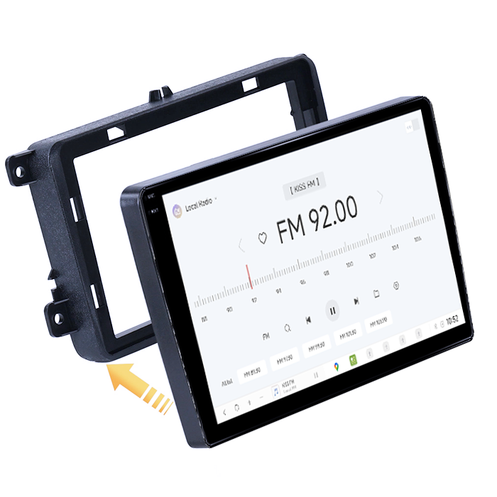 Navigatie dedicata VW Golf 5 2004-2010 DUDU3, 4GB RAM 64GB ROM, Octacore, Platforma 8581, Android, Display QLED 9", DSP, Carplay&AndroidAuto [4]