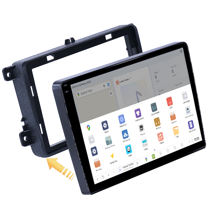 Navigatie dedicata VW Golf 5 2004-2010 DUDU3, 4GB RAM 64GB ROM, Octacore, Platforma 8581, Android, Display QLED 9", DSP, Carplay&AndroidAuto [3]