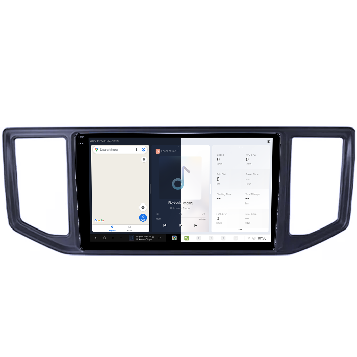Navigatie Dedicata VW Crafter 2017-2021 DUDU3, 4GB RAM 64GB ROM, Octacore, Platforma 8581, Android, Display QLED 9", DSP, Carplay&AndroidAuto [2]