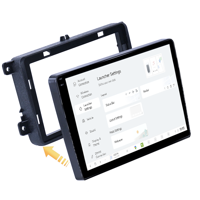 Navigatie dedicata VW Golf 5 2004-2010 DUDU3, 4GB RAM 64GB ROM, Octacore, Platforma 8581, Android, Display QLED 9", DSP, Carplay&AndroidAuto [5]