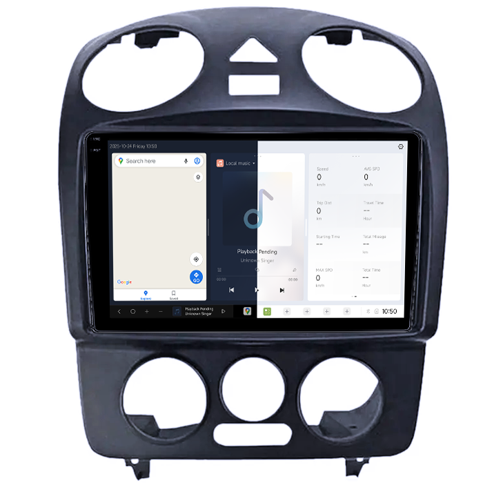 Navigatie dedicata Volkswagen Beetle 1998-2011 DUDU3, 4GB RAM 64GB ROM, Octacore, Platforma 8581, Android, Display QLED 9", DSP, Carplay&AndroidAuto [5]