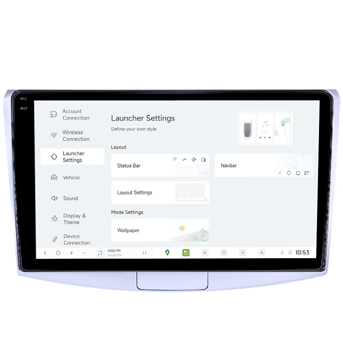 Navigatie Volkwagen Passat B6/B7/CC Gri DUDU3, 4GB RAM 64GB ROM, Octacore, Platforma 8581, Android, Display QLED 9", DSP, Carplay&AndroidAuto [4]