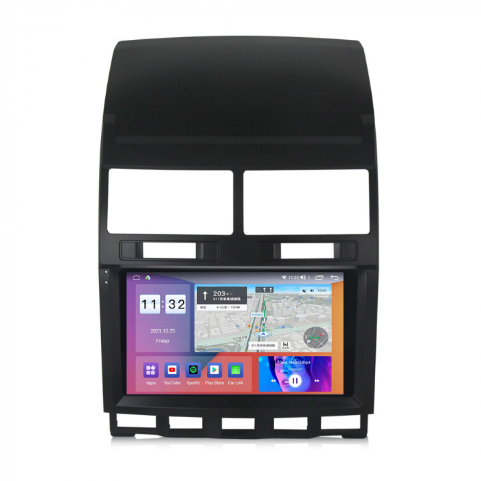 Navigatie dedicata VW Touareg 2002-2010, 12GB RAM 256GB ROM, Android 14, Rezolutie 2K, Display QLED, 9", DSP, Carplay, Android Auto, Internet, Youtube, Waze, Wi Fi, USB [6]