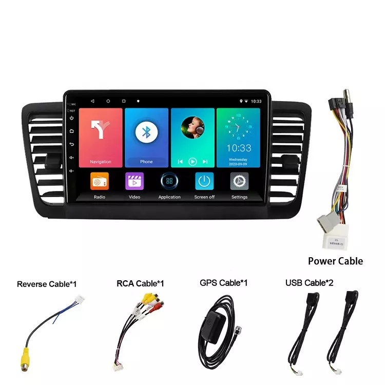 Navigatie dedicata Subaru Legacy Outback 2004-2009, 4GB RAM 32GB ROM, 9", Internet, Aplicatii, Waze [8]