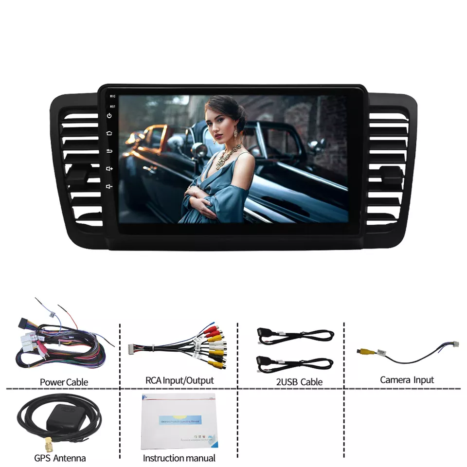 Navigatie dedicata Subaru Legacy Outback 2004-2009, 4GB RAM 32GB ROM, 9", Internet, Aplicatii, Waze [6]