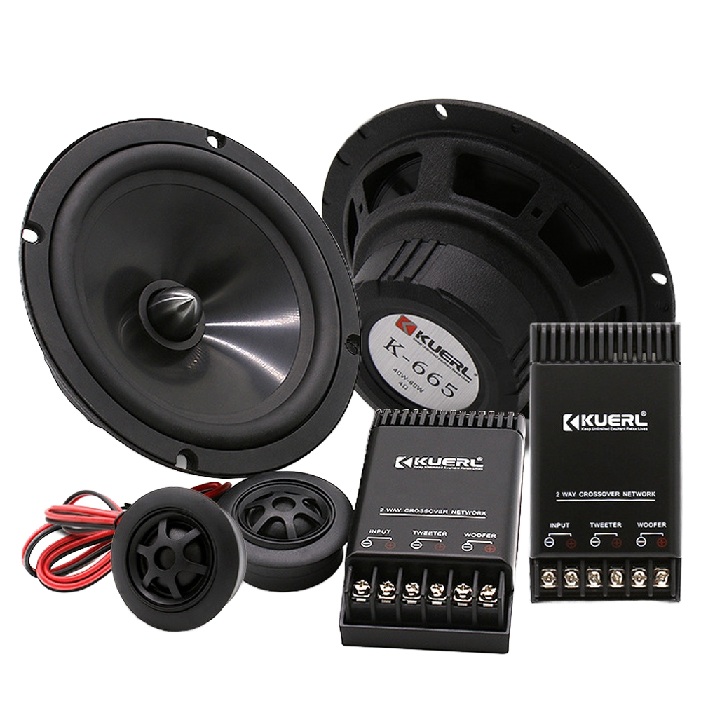 Pachet audio difuzoare si tweetere + amplificator 60W RMS + Subwoofer Kuerl 10 Inch Fiat Ducato 2006-2016 [2]