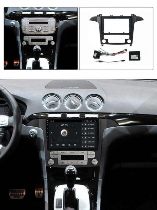 Rama adaptoare compatibil cu Ford S-Max 2008-2010 de 9 inch [2]