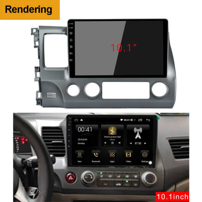 Rama adaptoare compatibil cu Honda civic 2006-2011, de 10.2 inch [4]