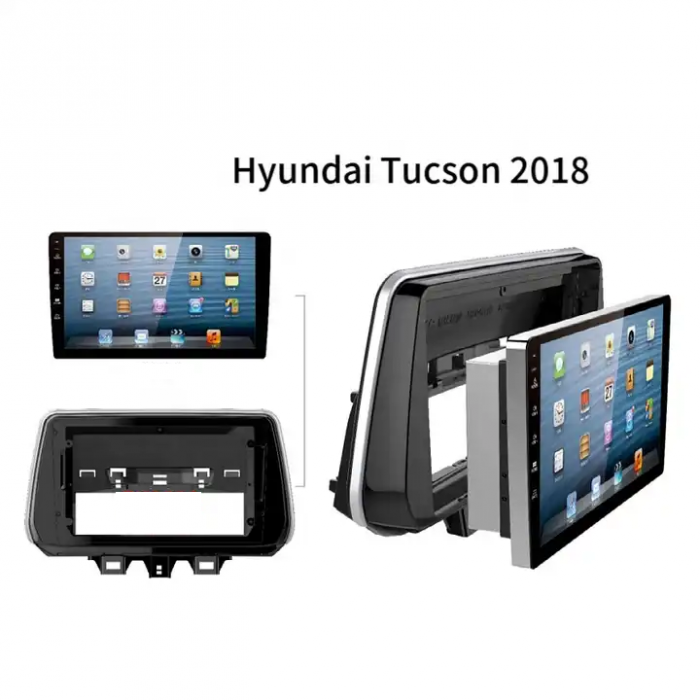 Rama adaptoare compatibil cu Hyundai Tucson/IX35 2018 de 10 inch [2]
