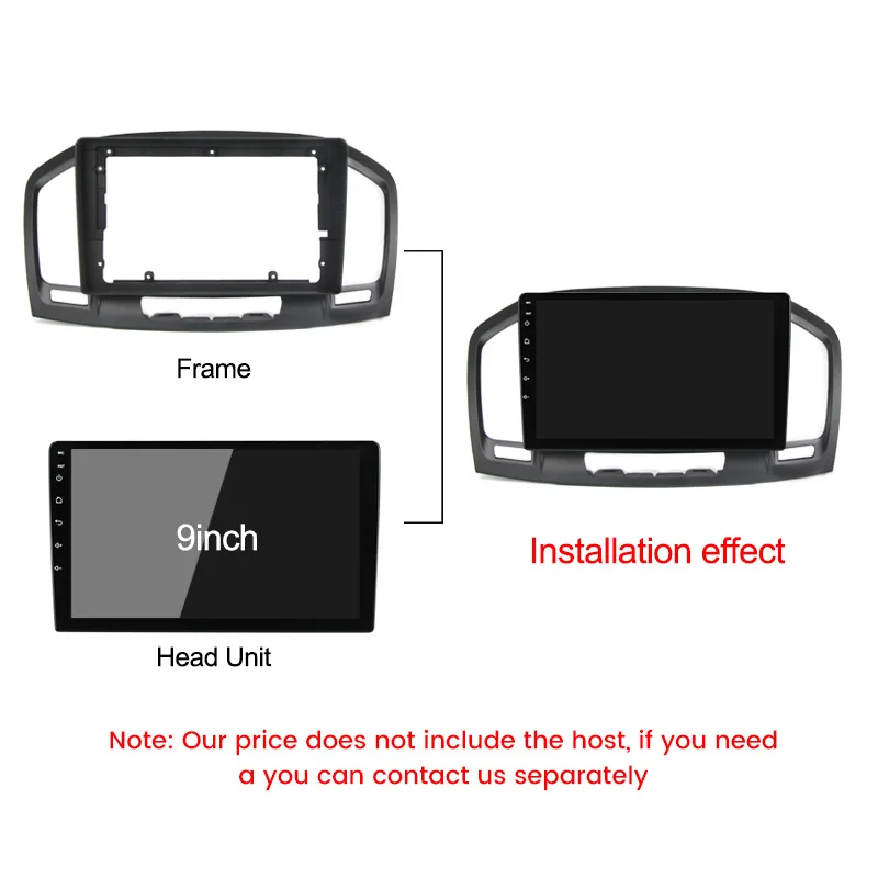 Rama adaptoare compatibil cu Opel Insignia 2008-2013 de 9 inch [2]