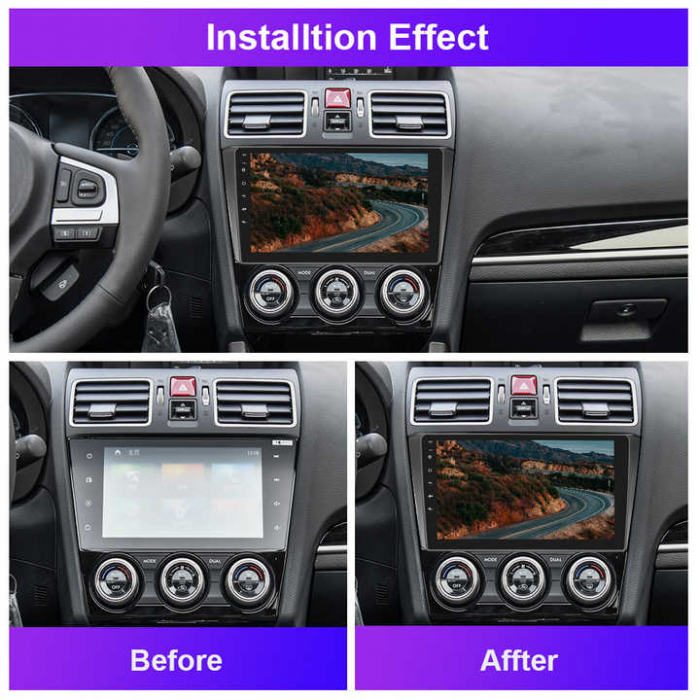 Rama adaptoare compatibil cu Subaru Forester 2013-2014 de 9 inch [2]