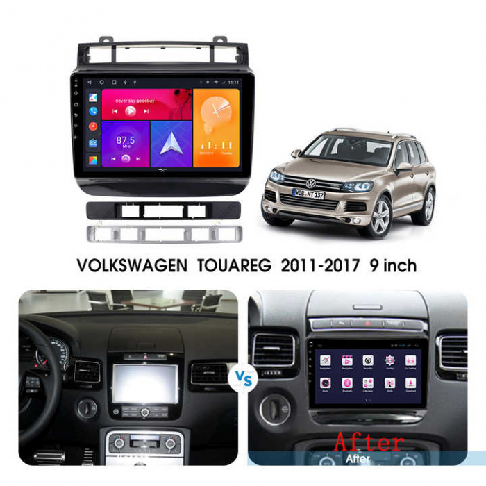 Rame adaptoare pentru Volkswagen Touareg 2010-2018 de 9 inch [2]