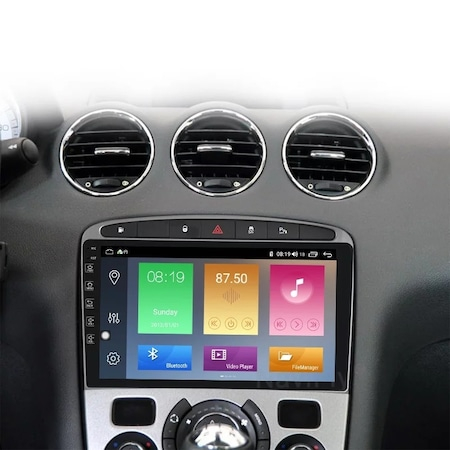 Navigatie dedicata Peugeot 308 408 ( 2008 - 2020 ), 4GB RAM 64GB ROM, Octacore, Android 13, Display QLED 9", DSP, Carplay, Android Auto, Internet, Youtube, Waze, WIFI, Bluetooth [4]