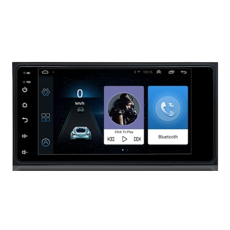 Navigatie dedicata Toyota Hilux, RAV4, Prado, Corolla, Vios, 4GB RAM 32 GB ROM, QLED, Octacore, 7 inch, Android 13 [2]