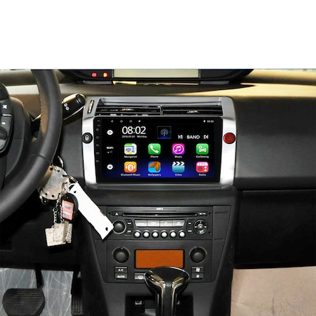 Navigatie dedicata Citroen C4 2005-2011, 4GB RAM 64GB ROM, Octacore, Android 13, Display QLED 9", DSP, Carplay, Android Auto, Internet, Youtube, Waze, WIFI, Bluetooth [3]