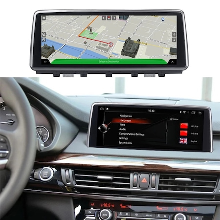 Navigatie dedicata BMW X5 F15 ( 2013 - 2017 ), 8GB RAM 64GB ROM, Octacore, 4G, DSP, QLED, NBT, Carplay, Android 13, Internet ,Aplicatii , Waze , Wi Fi , Usb , Bluetooth , Mirrorlink [3]