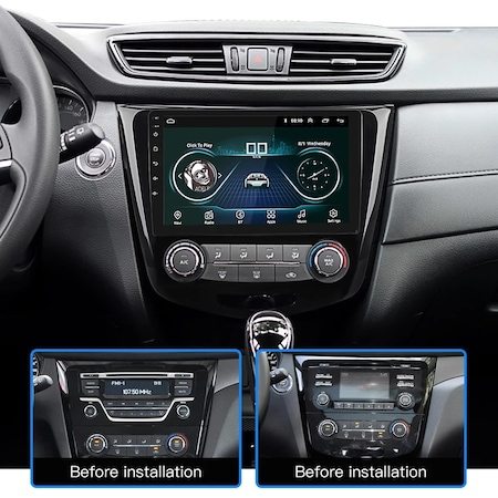 Navigatie dedicata Nissan X-Trail, Qashqai ( 2013 - 2018 ), 4GB RAM 32GB ROM, 4G, QLED, DSP, Display 10.1 " , Android 13, Internet ,Aplicatii , Waze , WI-FI , USB , Bluetooth , Mirror [3]