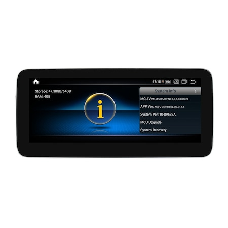 Navigatie dedicata Mercedes Benz 2012-2015 NTG 4.5 A GLA CLA G CLS Class NTG 5.0, Octacore 2.0ghz, Display IPS 1280*720 12.3", 8GB RAM 256GB RAM, CARPLAY - [2]