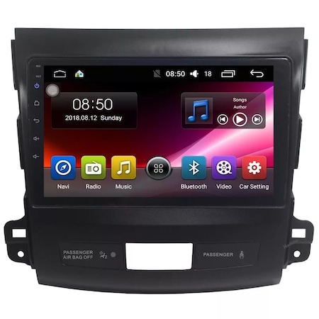Navigatie NAVI-IT, Mitsubishi Outlander ( 2006 - 2014 ) , Android 11 , Display 9 inch , 6GB RAM + 128GB ROM, IPS, DSP, RDS, 4G, Internet , Aplicatii , Waze , Wi Fi , Usb , Bluetooth , Mirrorlink [5]