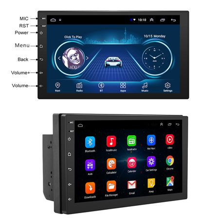 Navigatie dedicata 7 inch cu Android 10, 4GB RAM , DSP, IPS, RDS, sim 4G,VW, Ford, Nissan, Dacia, mufare Iso,suporti de prindere si microfon Extern, Rama 2din [3]