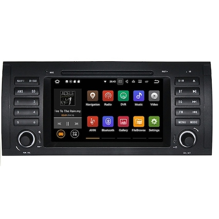 (Resigilata) Navigatie dedicata BMW Seria 5 E39 X5 E53 Seria 7 E38, 2+32GB RAM, Android 12, 2GB RAM , Internet , Aplicatii , Waze , Wi Fi , Usb , Bluetooth , Mirrorlink RDS [2]