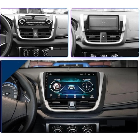 Navigatie dedicata Toyota Yaris ( 2014 + ), 4GB RAM 64GB ROM, Octacore, Android 13, Display QLED 10", DSP, Carplay, Android Auto, Internet, Youtube, Waze, WIFI, Bluetooth [3]