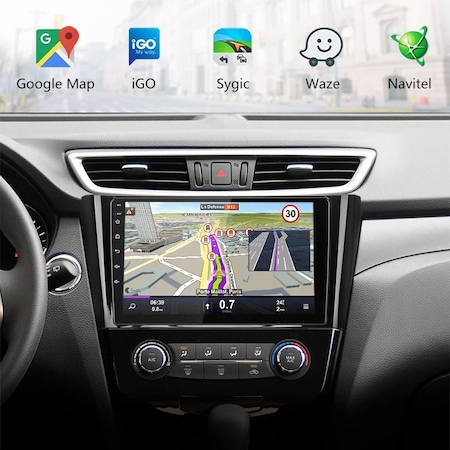 Navigatie dedicata Nissan X-Trail, Qashqai ( 2013 - 2018 ), 4GB RAM 32GB ROM, 4G, QLED, DSP, Display 10.1 " , Android 13, Internet ,Aplicatii , Waze , WI-FI , USB , Bluetooth , Mirror [4]