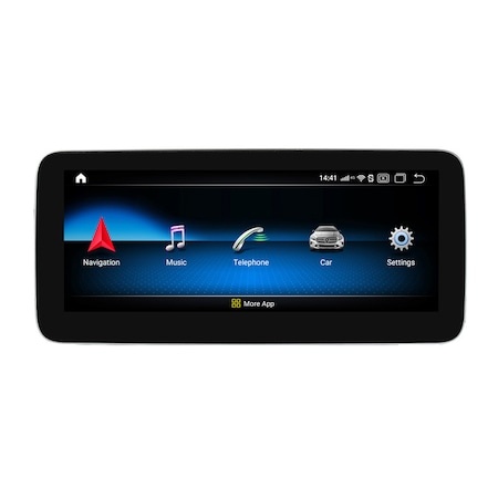 Navigatie dedicata Mercedes Benz Clasa A,B,C,E,G,V,ML,GLK,GLA ,CLA, G ,CLS 2012-2015 NTG 5.0, 12,3 INCH 8 GB RAM 256 ROM, Octacore 2.0ghz, Android 13, CARPLAY - ANDROID AUTO SIM [1]
