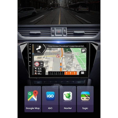 Navigatie dedicata Skoda Superb 3 ( 2015 - 2019 ), 4GB RAM 64GB ROM, Octacore, Android 13, Display QLED 10.1", DSP, Carplay, Android Auto, Internet, Youtube, Waze, WIFI, Bluetooth [4]