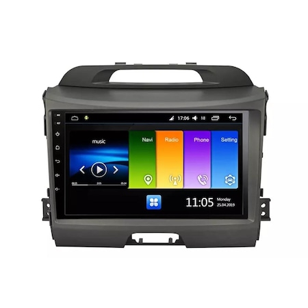 Navigatie dedicata Kia Sportage, 4GB RAM 64GB ROM, Octacore, Android 13, Display QLED 9", DSP, Carplay, Android Auto, Internet, Youtube, Waze, WIFI, Bluetooth [3]
