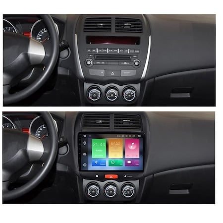 Navigatie Mitsubishi ASX 2010-2019, Peugeot 4008 NAVI-IT, 6GB RAM 128GB ROM, 10.1 Inch, Android 11, Display 9 inch, Internet ,Aplicatii , Waze , Wi Fi , Usb , Bluetooth , Mirrorlink [4]