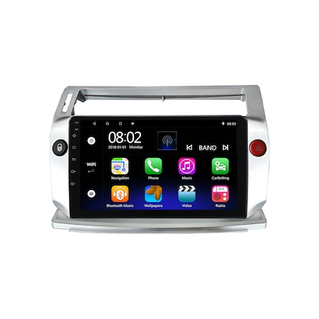 Navigatie dedicata Citroen C4 2005-2011, 4GB RAM 64GB ROM, Octacore, Android 13, Display QLED 9", DSP, Carplay, Android Auto, Internet, Youtube, Waze, WIFI, Bluetooth [4]