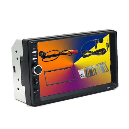 Navigatie dedicata Volkswagen, Nissan, Opel, Ford, 2GB RAM 32GB ROM, 7 inch Android 13, WI-FI, Bluetooth, Waze, conectori Iso microfon extern, suporti prindere [3]