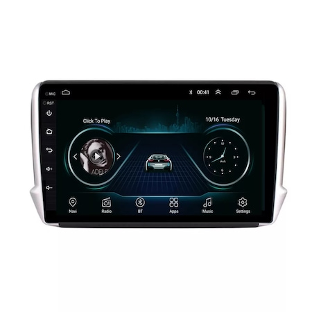 (Resigilata) Navigatie dedicata Peugeot 208 / 2008 ( 2012 - 2020 ), 2GB RAM 32GB ROM, Quad Core, Display 9" IPS Full HD, Carplay, Android 13, Bluetooth, Magazin Play, Suport camere AHD [4]