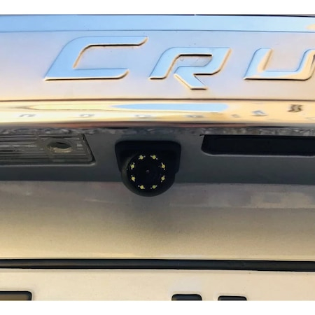 Camera marsarier NAVI-IT premium 8 leduri rotunda, cablu total de 6 metri, night-vision ,burghiu pentru instalare [3]