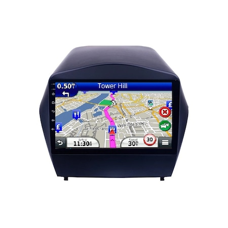Navigatie dedicata Hyundai IX 35 2009-2015, 4GB RAM 64GB ROM, Octacore, Android 13, Display QLED 9", DSP, Carplay, Android Auto, Internet, Youtube, Waze, WIFI, Bluetooth [5]
