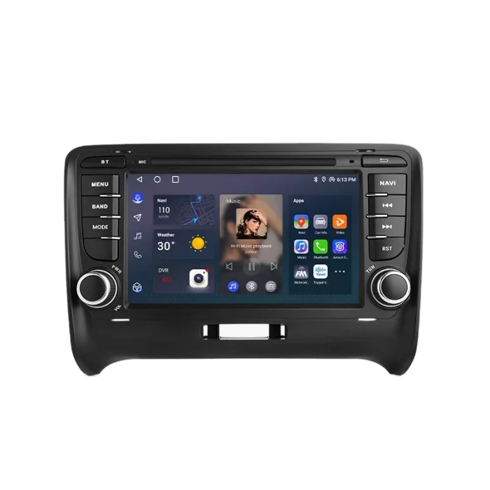 Navigatie dedicata Audi TT 2006-2015, Android 12, Wireless Carplay si Android auto 2 GB RAM 32 ROM, Display 7 inch Microfon Extern [2]