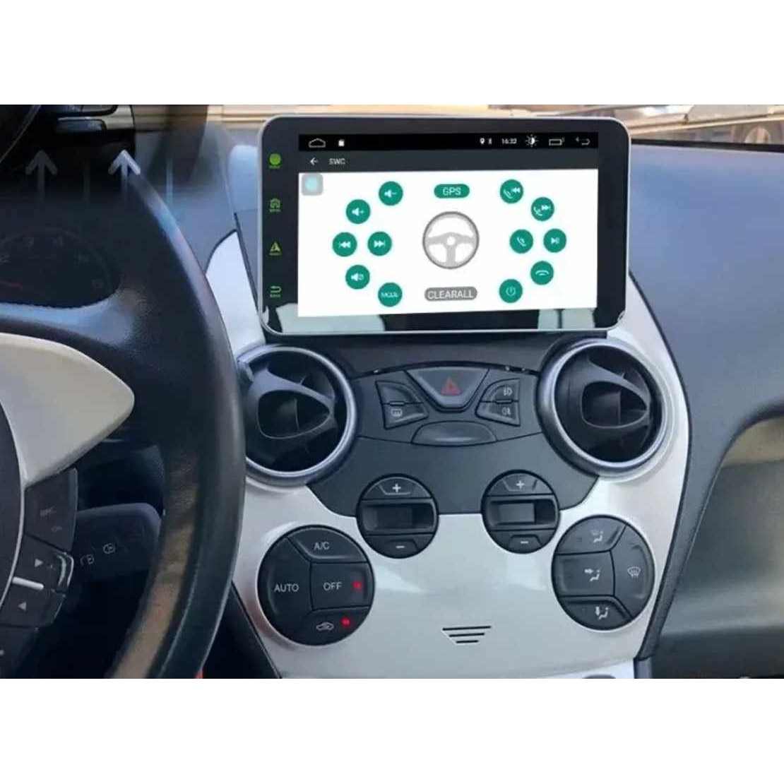 Navigatie dedicata Ford KA, 4GB RAM 64GB ROM, Quad Core, Display 9" QLED 1K, Carplay, Android 14, Bluetooth, Magazin Play, Suport Camere AHD [4]