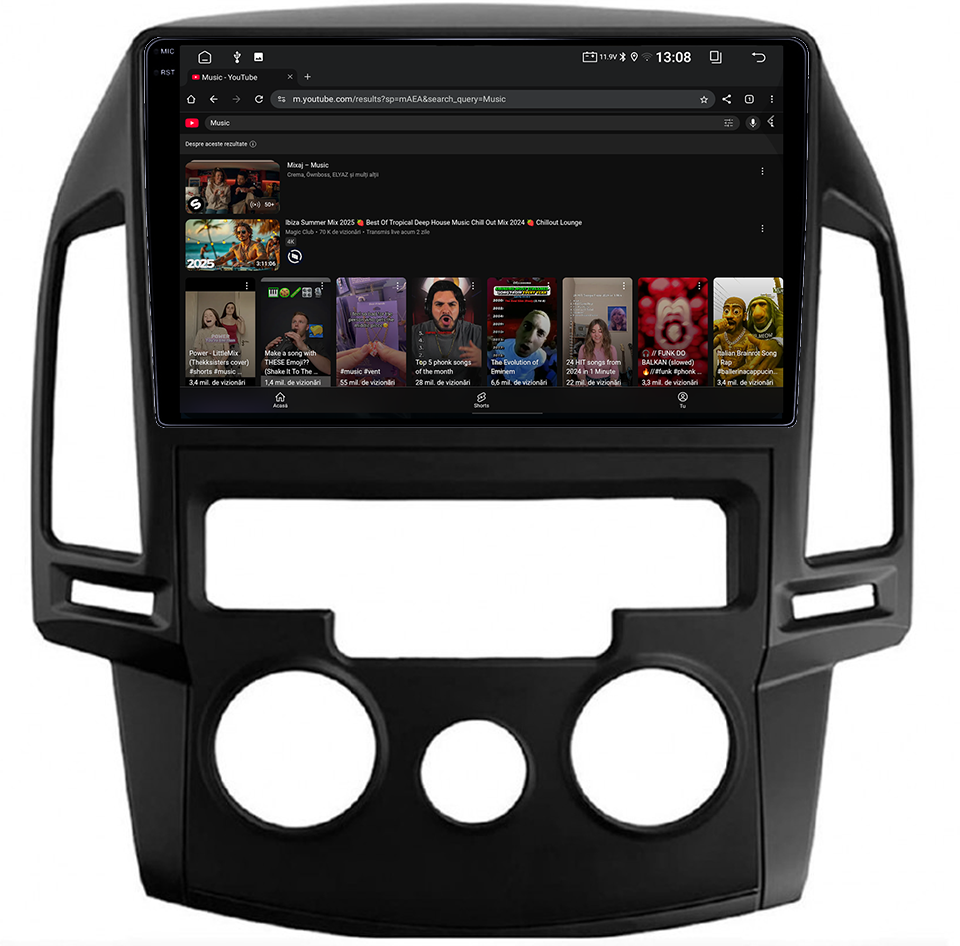 (Resigilata) Navigatie dedicata Hyundai i30 2007-2012, clima manuala, 2GB RAM 32GB ROM, Quad Core, Display 9" IPS Full HD, Carplay, Android 13, Bluetooth, Magazin Play, Suport camere AHD [2]