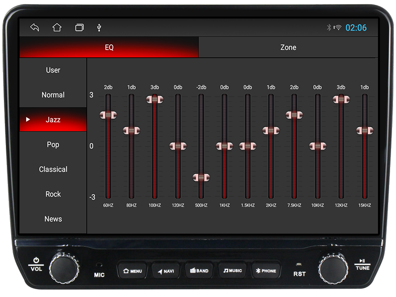 Navigatie GPS NAVI-IT Universala Tesla cu butoane rotative model 2024, 8GB RAM 128GB ROM, Platforma TS18, Procesor Octacore, Android 14, Display QLED 10", Carplay&Android Auto, Ventilator Activ [2]