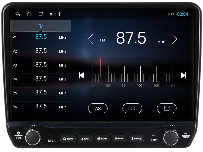 Navigatie GPS NAVI-IT Universala Tesla cu butoane rotative model 2024, 8GB RAM 128GB ROM, Platforma TS18, Procesor Octacore, Android 14, Display QLED 10", Carplay&Android Auto, Ventilator Activ [3]