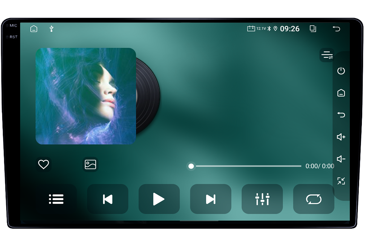 (Resigiliata) Navigatie GPS universala, 8GB RAM 128GB ROM, Octacore, Platforma TS18, Android 14, Display QLED 9", Suporta camera 360º, DSP, Carplay&Android Auto, SIM 4G, Ventilator Activ [9]
