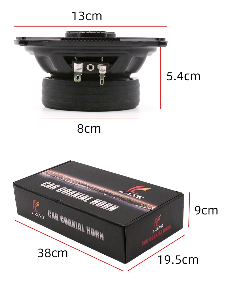 Set difuzoare coaxiale de 5 inch K-50B, frecventa de 40HZ-22KHZ, 92db, RMS 120W, Neagra [5]