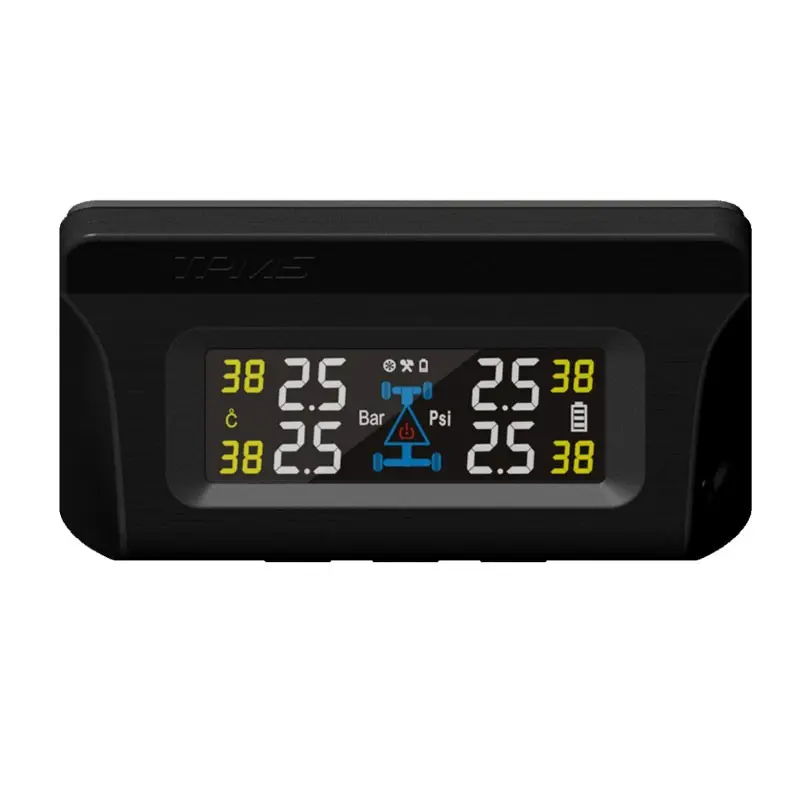 Sistem de monitorizare a presiunii în pneuri a vehiculului cu TPMS, cu incarcare solara [3]