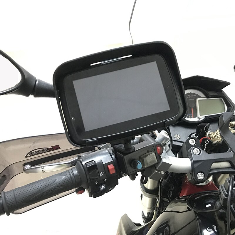 Sistem de navigatie GPS 5 inch pentru motociclete cu sistem de operare android, rezistenta IPX7 la apa, praf si socuri, harta full europa [3]